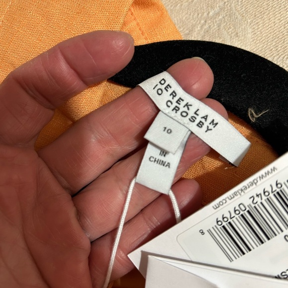 Derek Lam Peach Midi Dress - Picture 6 of 12